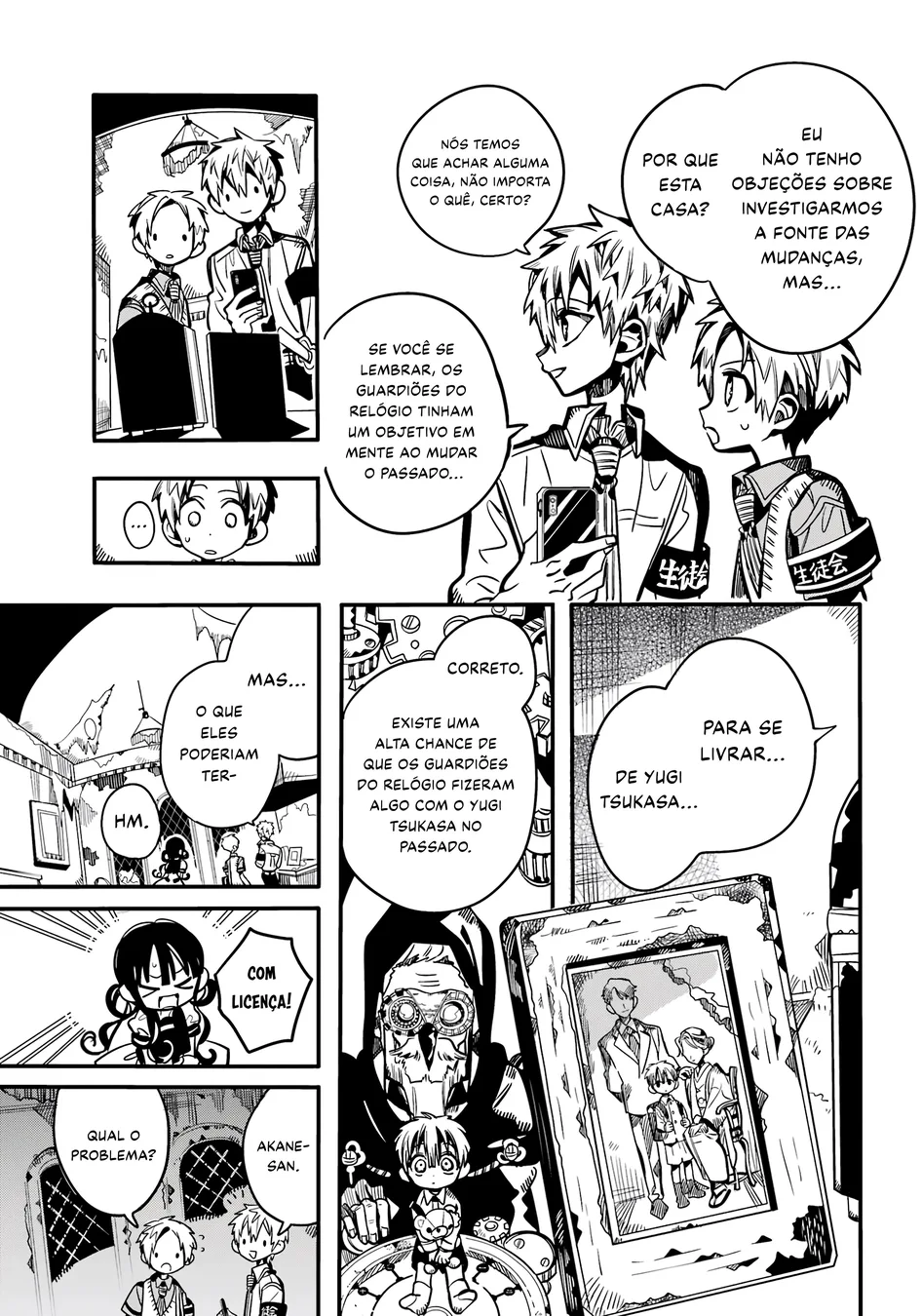 Read Toilet-bound Hanako-kun Português Manga Online