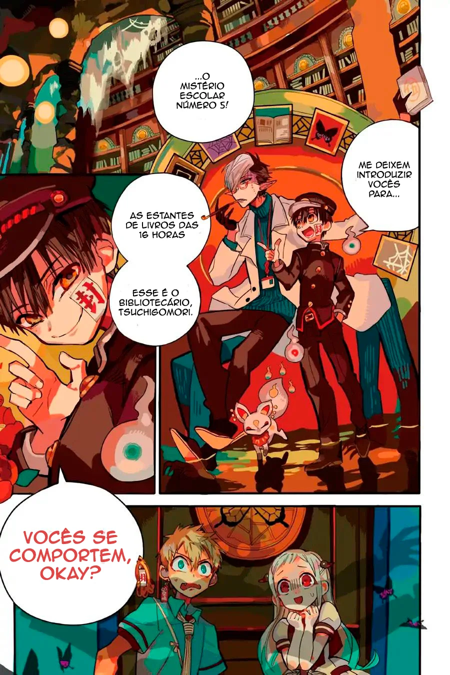 Read Toilet-bound Hanako-kun Português Manga Online