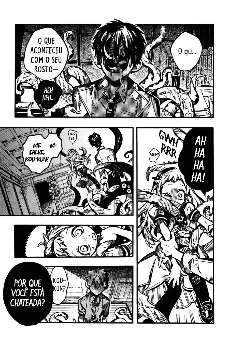 Read Toilet-bound Hanako-kun Português Manga Online