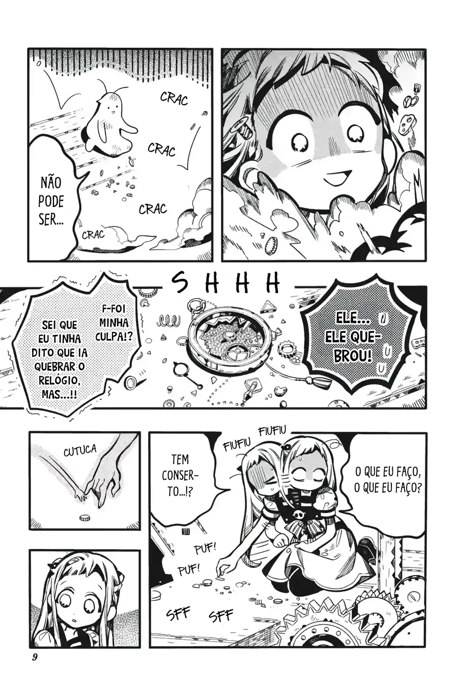 Read Toilet-bound Hanako-kun Português Manga Online