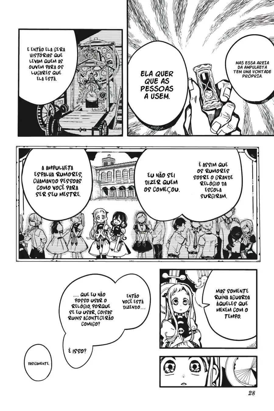 Read Toilet-bound Hanako-kun Português Manga Online