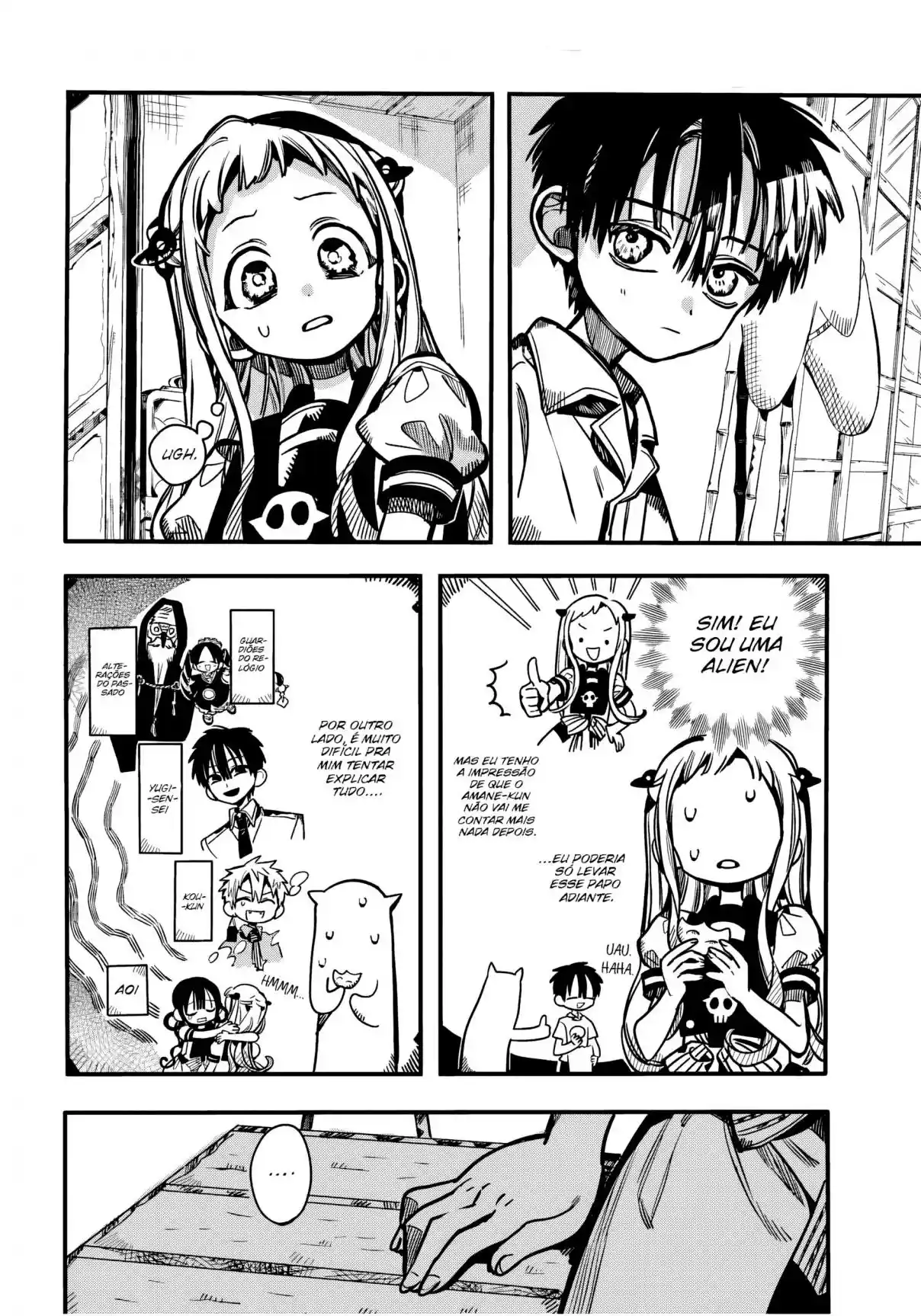 Read Toilet-bound Hanako-kun Português Manga Online