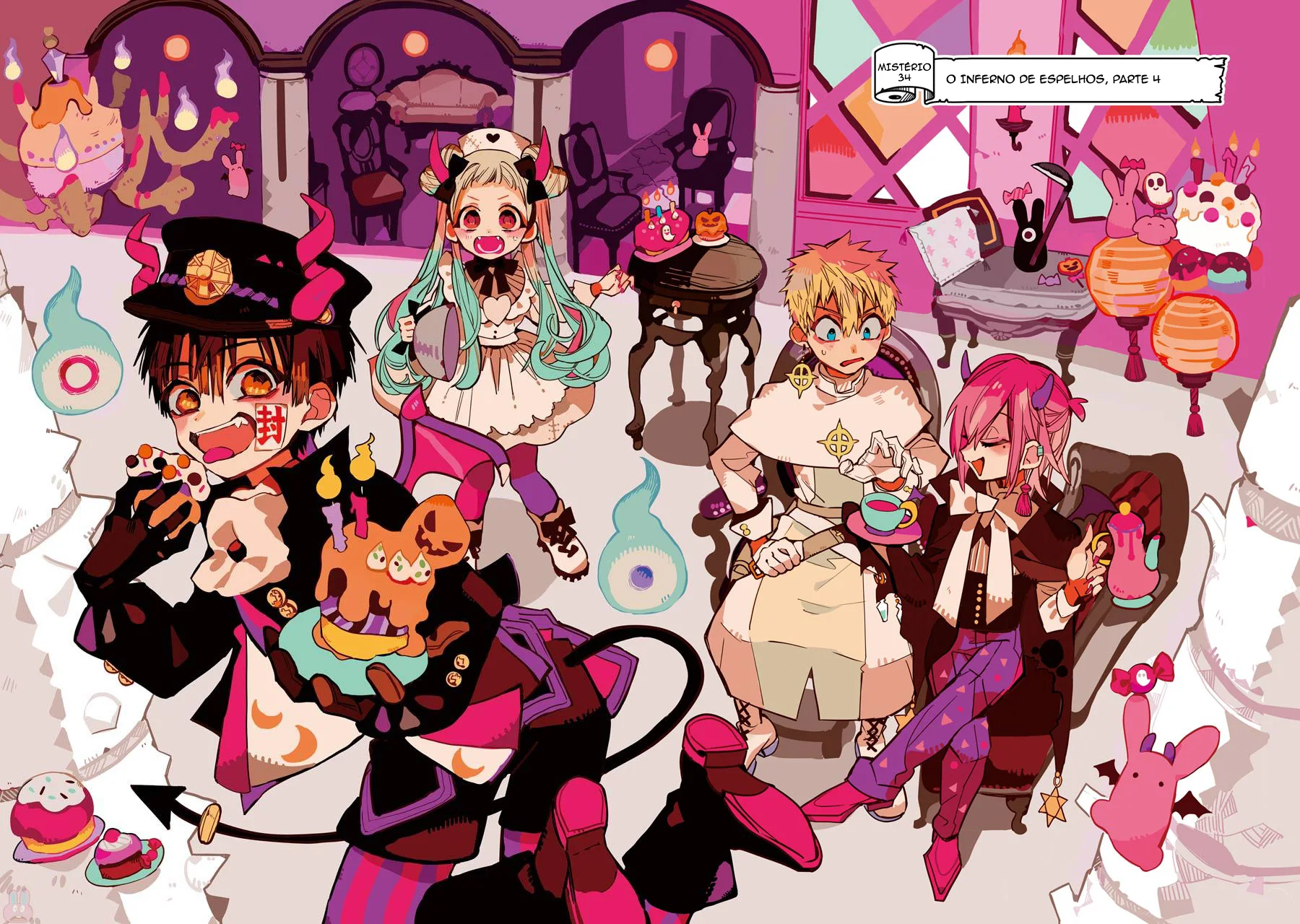 Read Toilet-bound Hanako-kun Português Manga Online