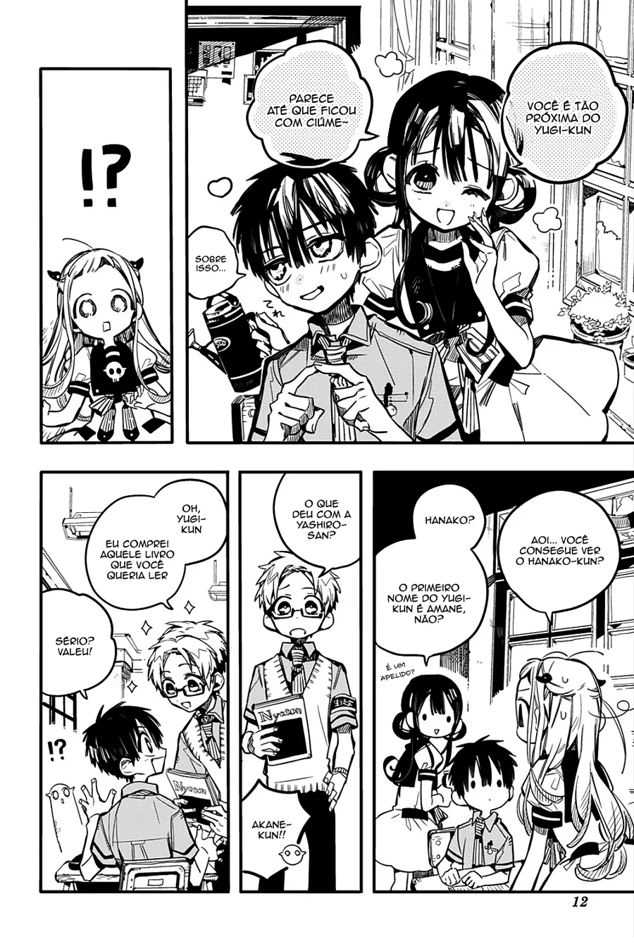 Read Toilet-bound Hanako-kun Português Manga Online