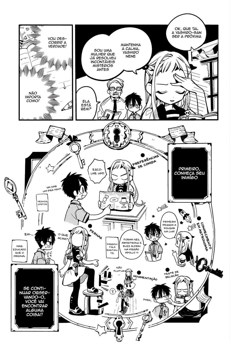 Read Toilet-bound Hanako-kun Português Manga Online