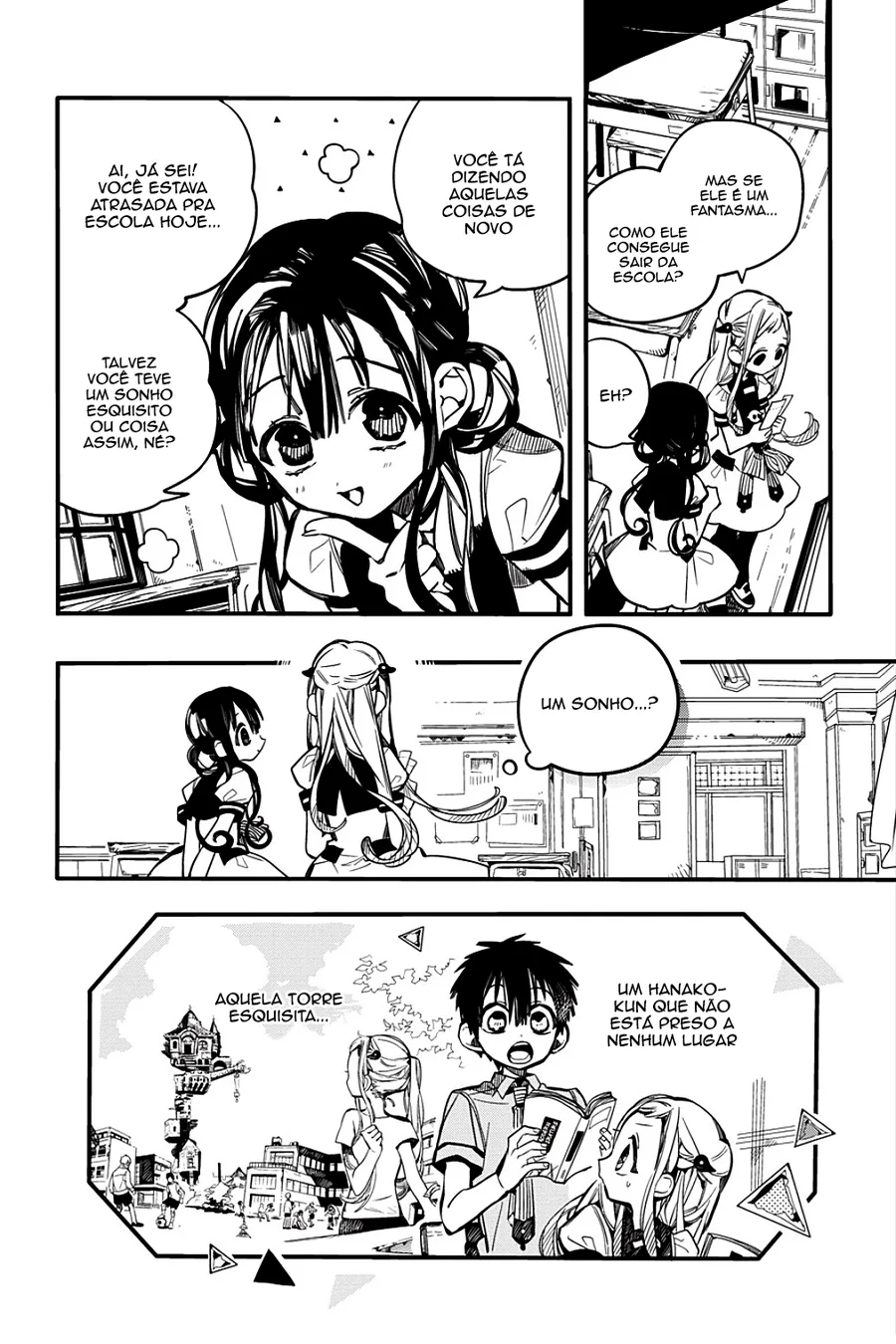 Read Toilet-bound Hanako-kun Português Manga Online