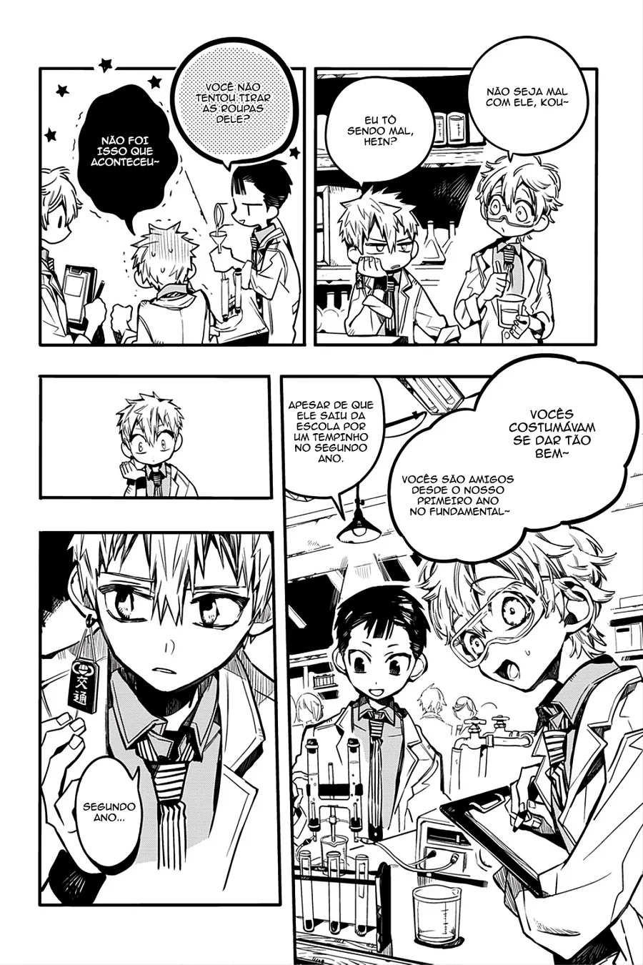 Read Toilet-bound Hanako-kun Português Manga Online