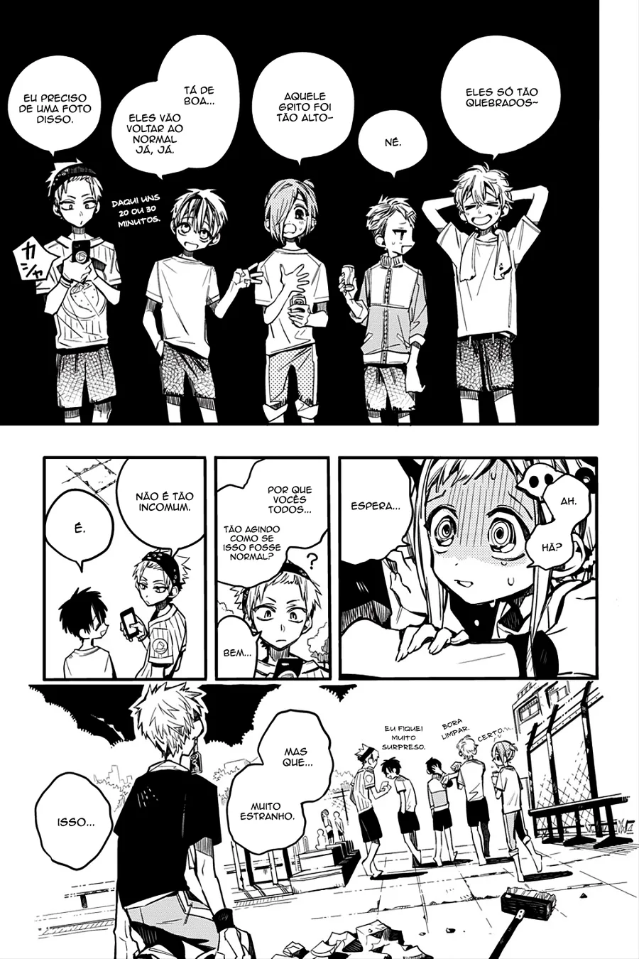 Read Toilet-bound Hanako-kun Português Manga Online