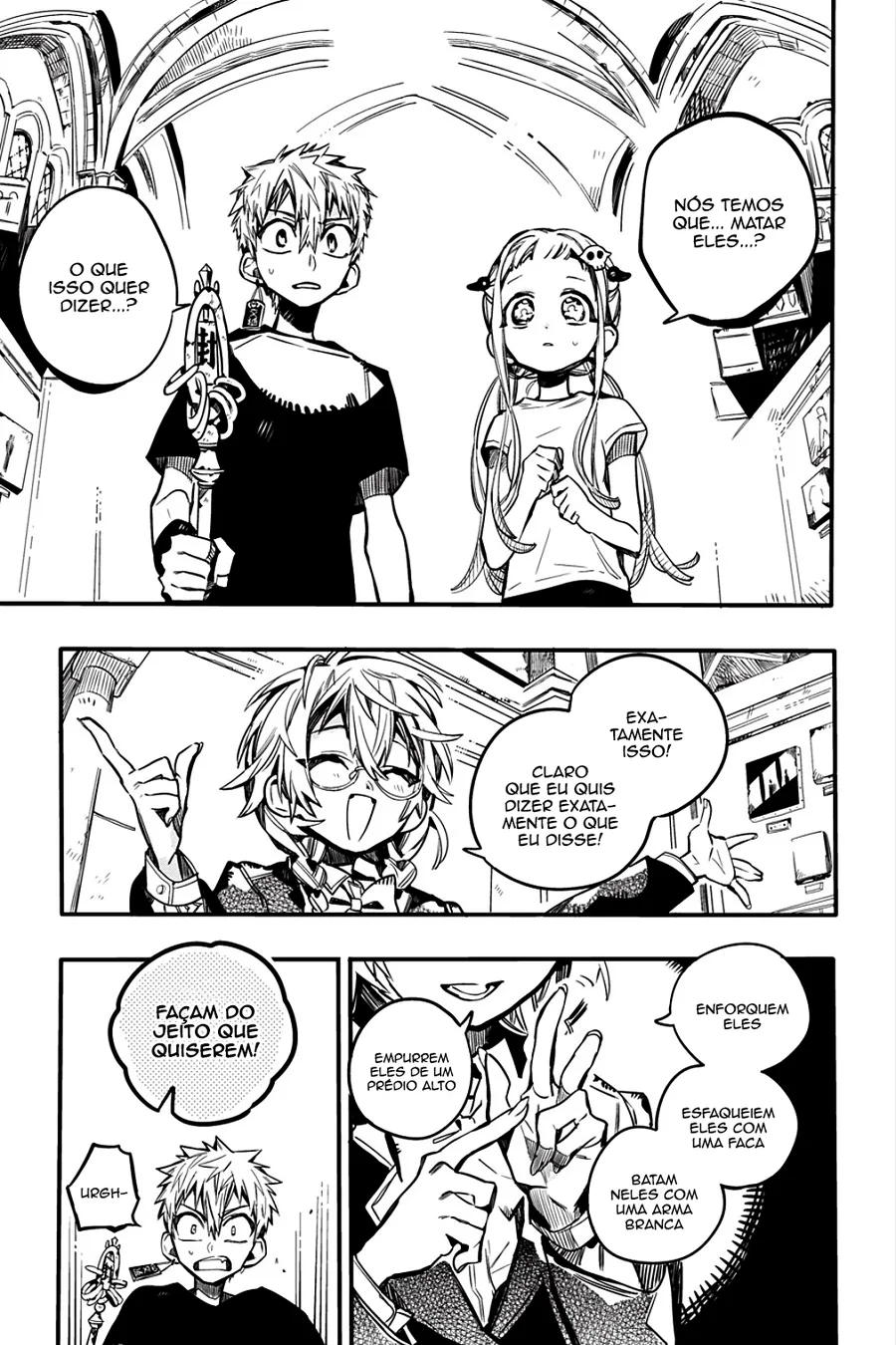 Read Toilet-bound Hanako-kun Português Manga Online