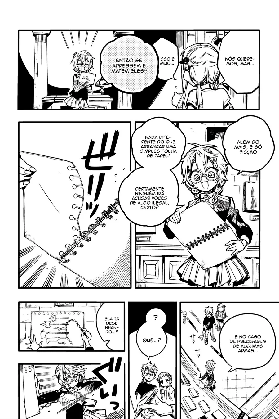 Read Toilet-bound Hanako-kun Português Manga Online