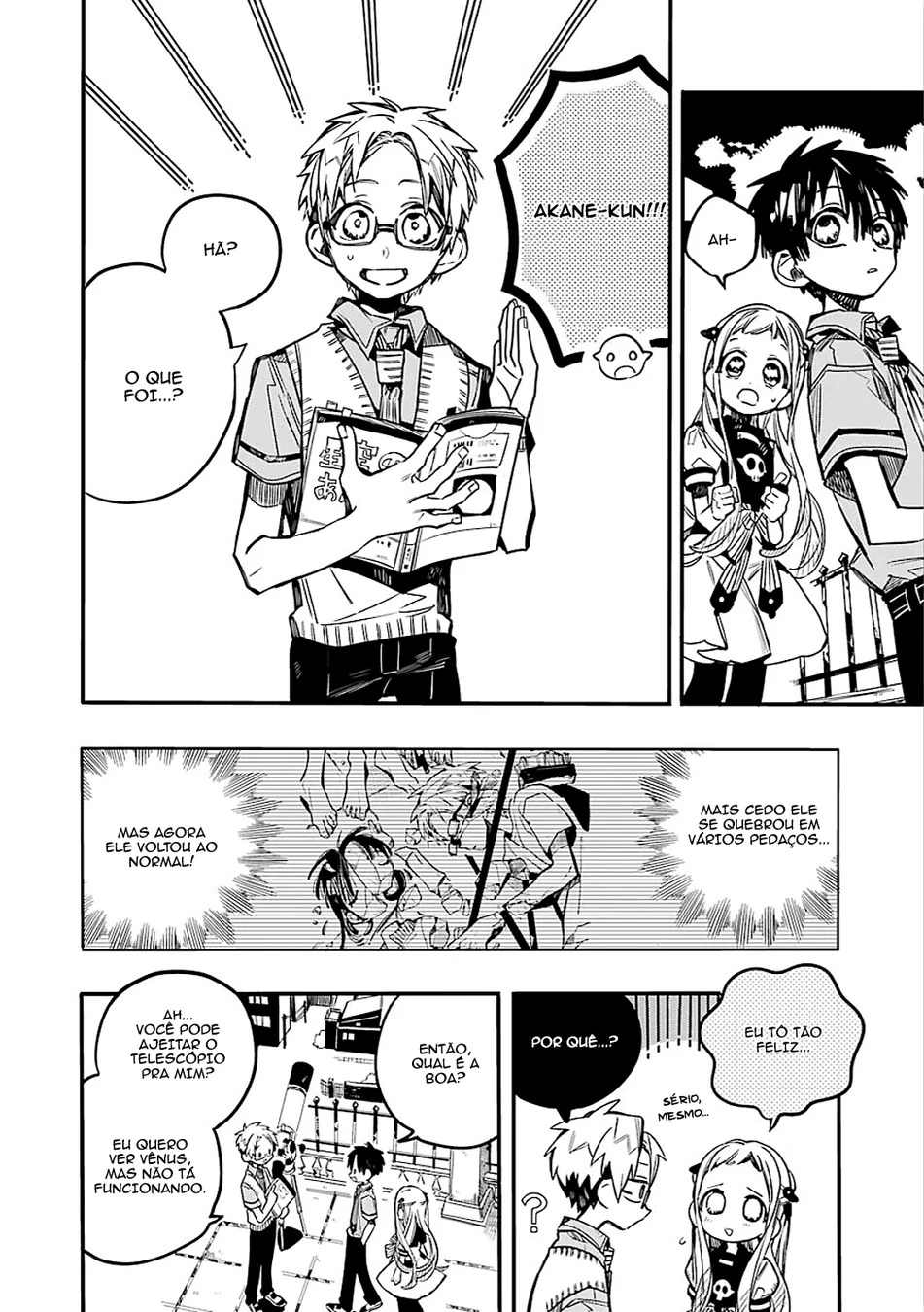 Read Toilet-bound Hanako-kun Português Manga Online