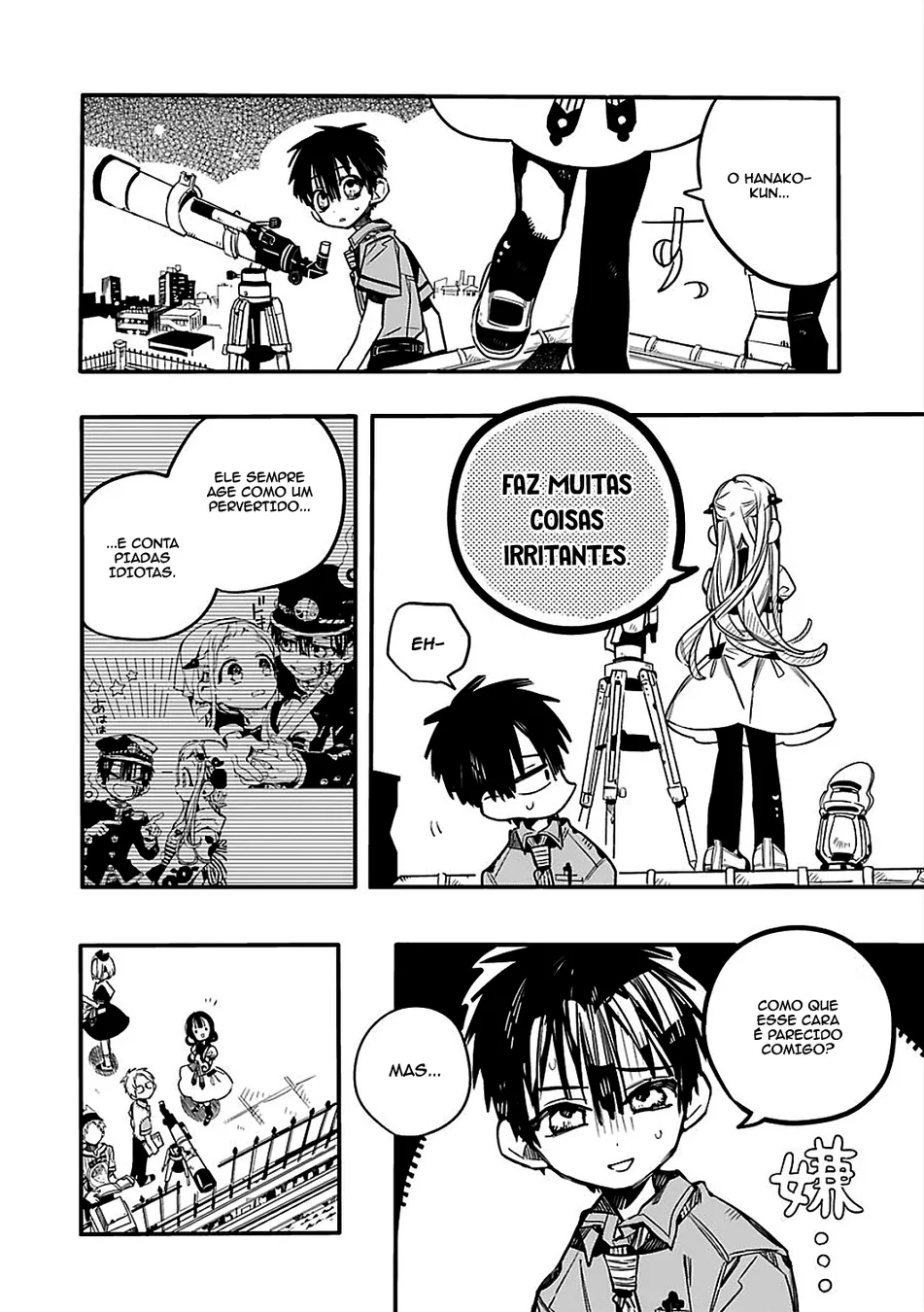 Read Toilet-bound Hanako-kun Português Manga Online