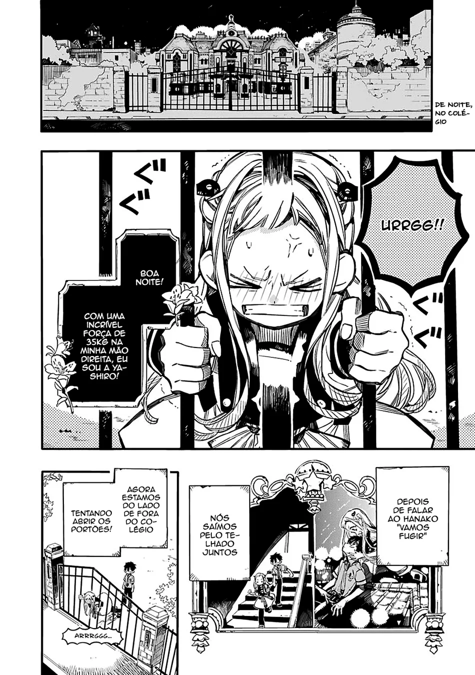 Read Toilet-bound Hanako-kun Português Manga Online