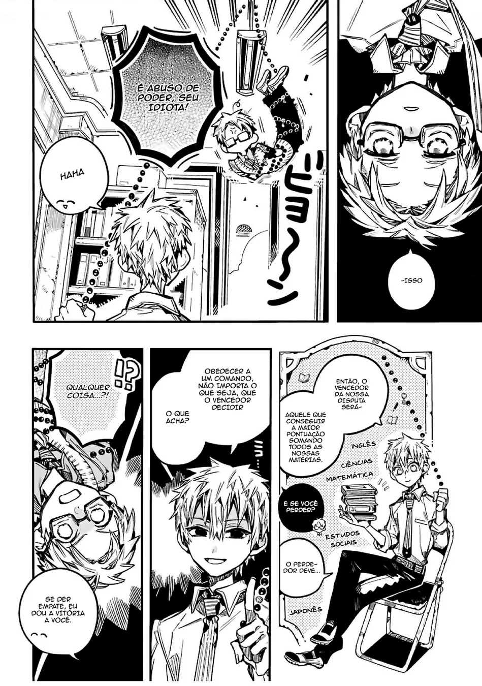 Read Toilet-bound Hanako-kun Português Manga Online