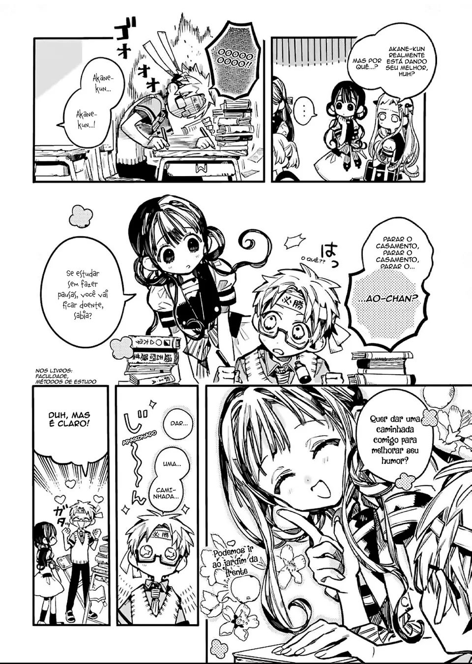 Read Toilet-bound Hanako-kun Português Manga Online