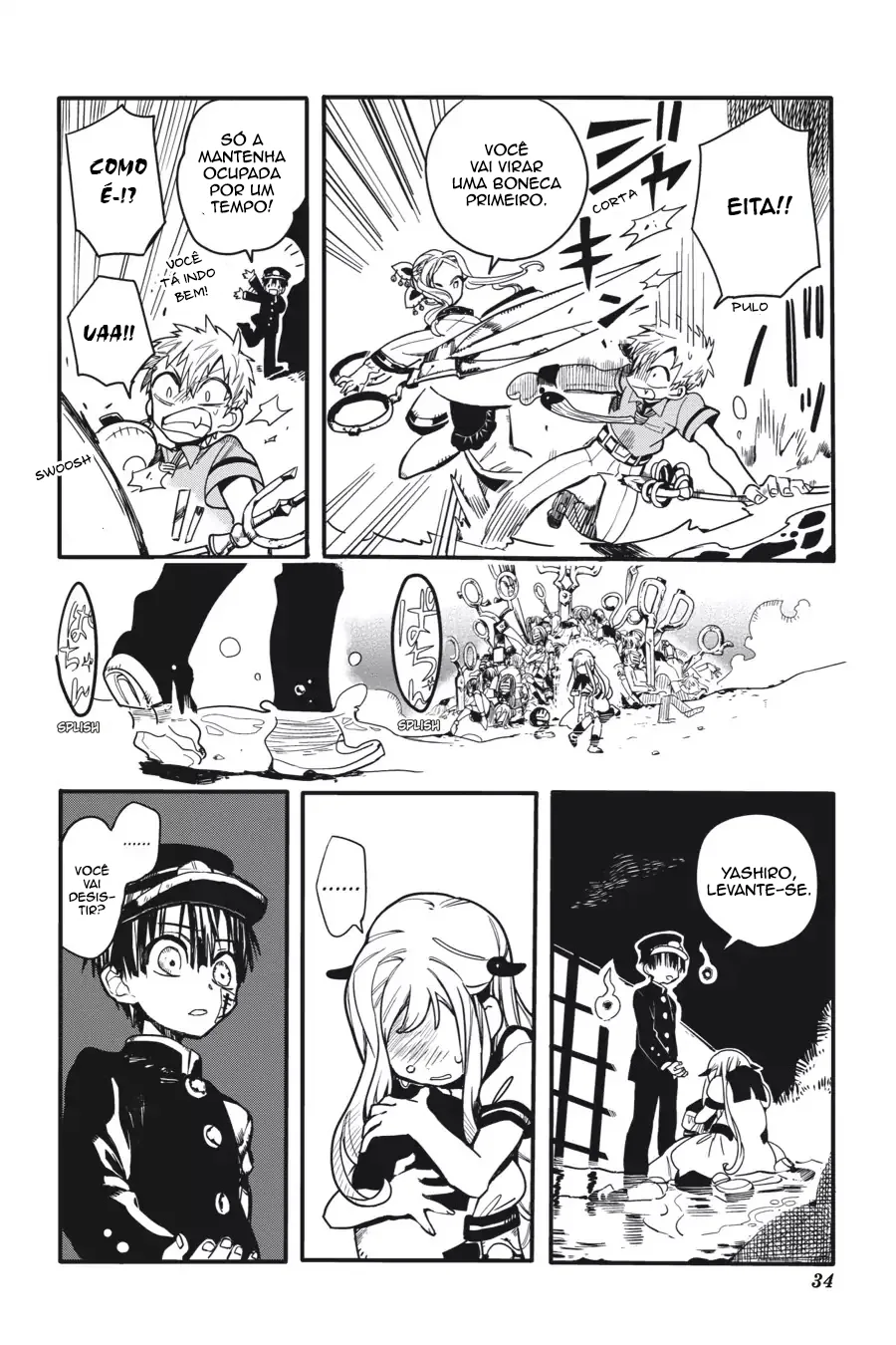 Read Toilet-bound Hanako-kun Português Manga Online
