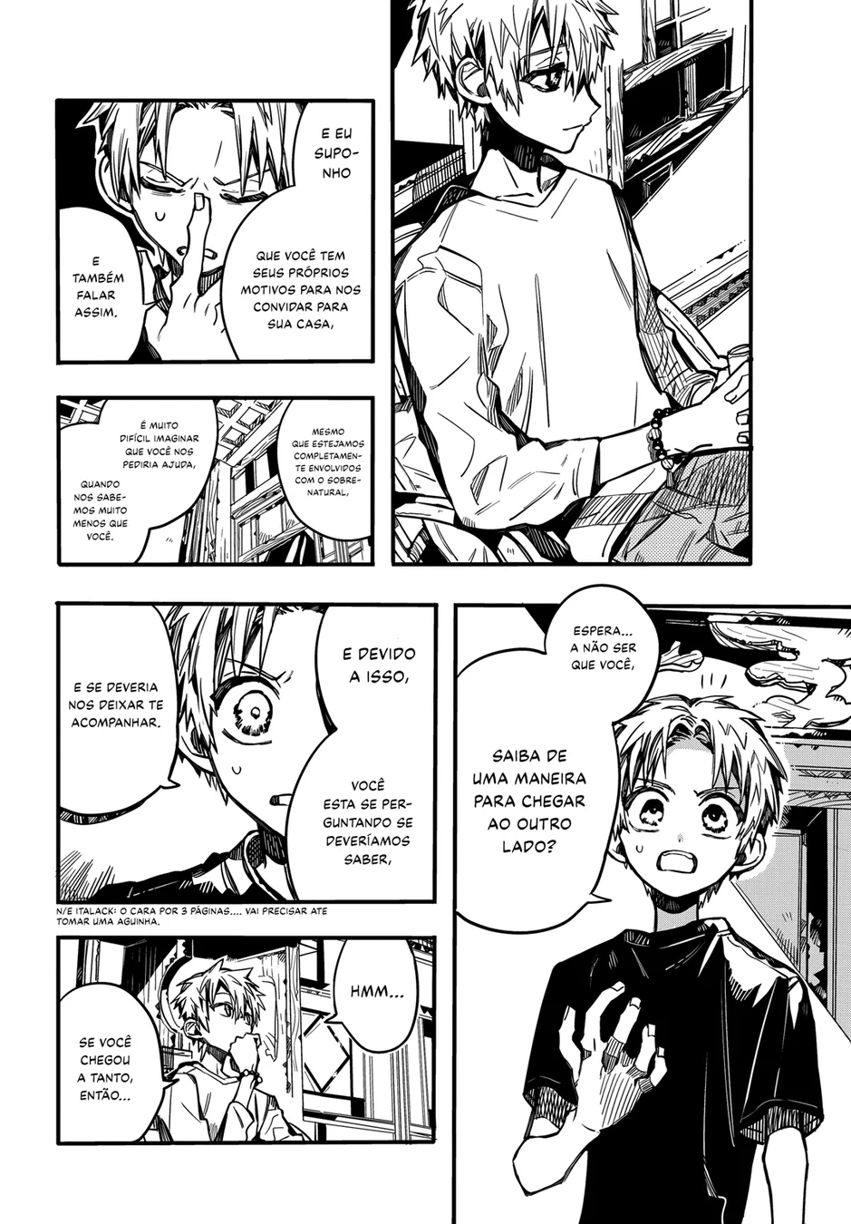 Read Toilet-bound Hanako-kun Português Manga Online