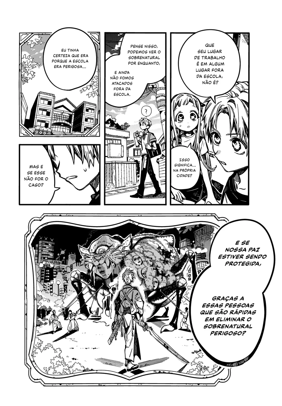 Read Toilet-bound Hanako-kun Português Manga Online