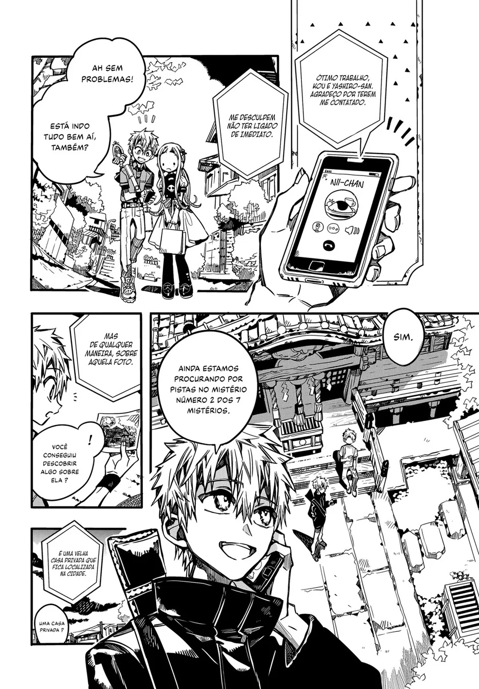 Read Toilet-bound Hanako-kun Português Manga Online