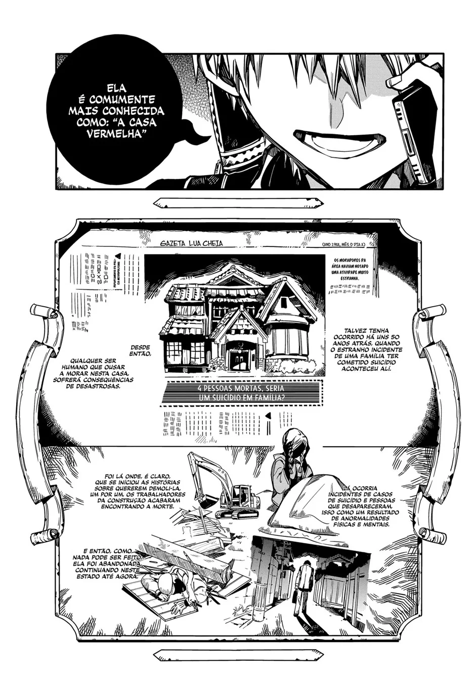 Read Toilet-bound Hanako-kun Português Manga Online