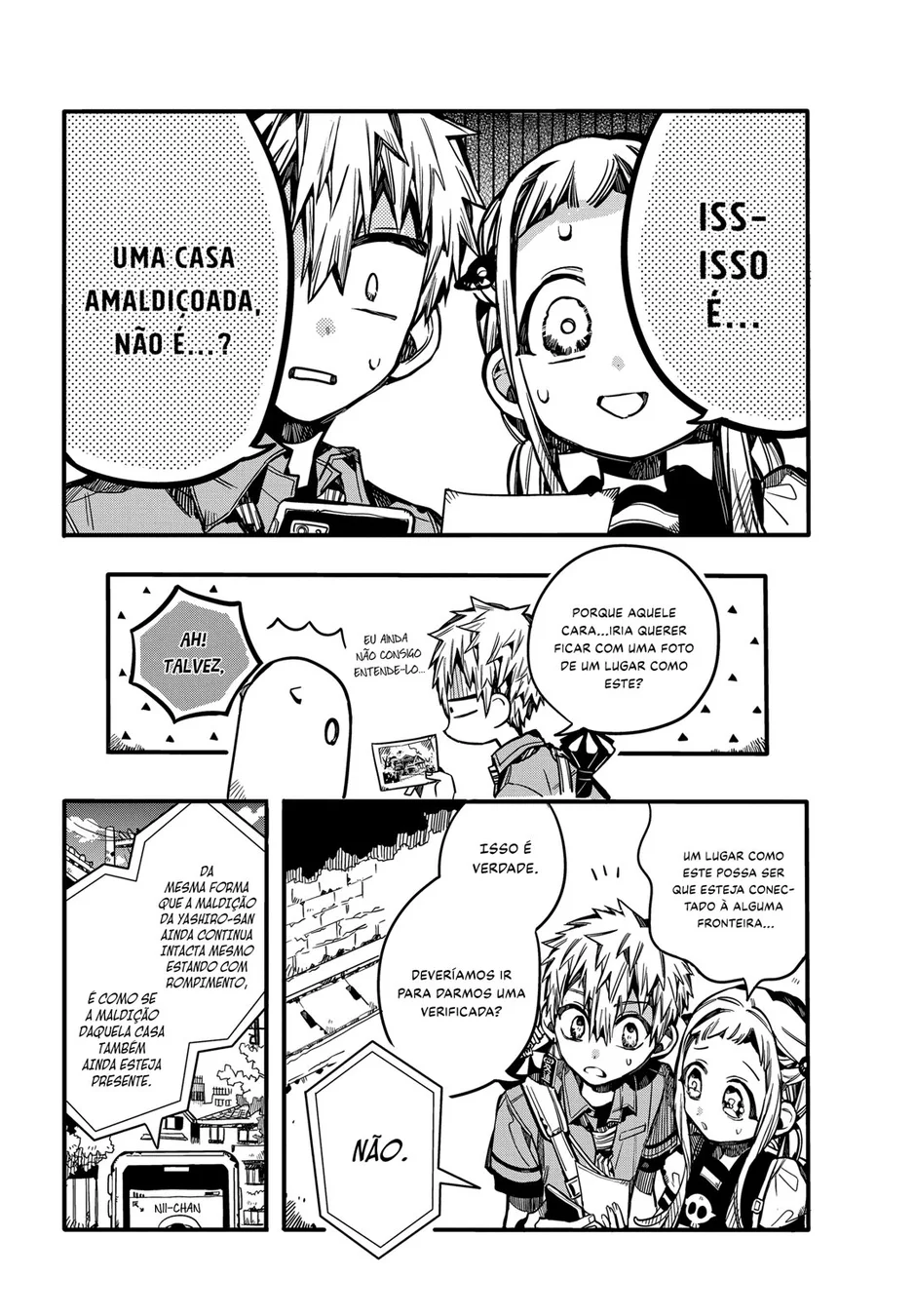 Read Toilet-bound Hanako-kun Português Manga Online