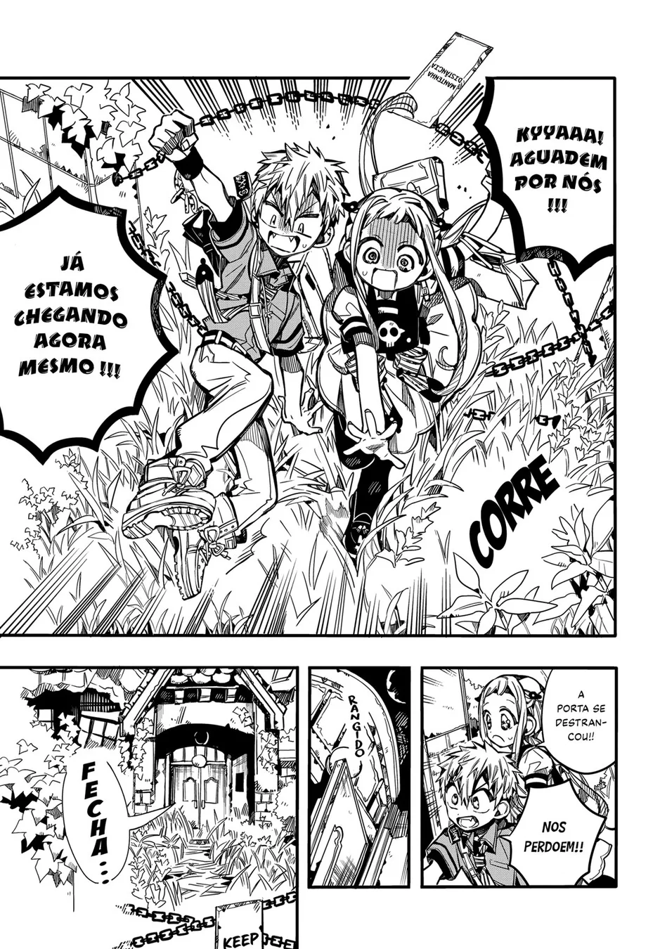 Read Toilet-bound Hanako-kun Português Manga Online