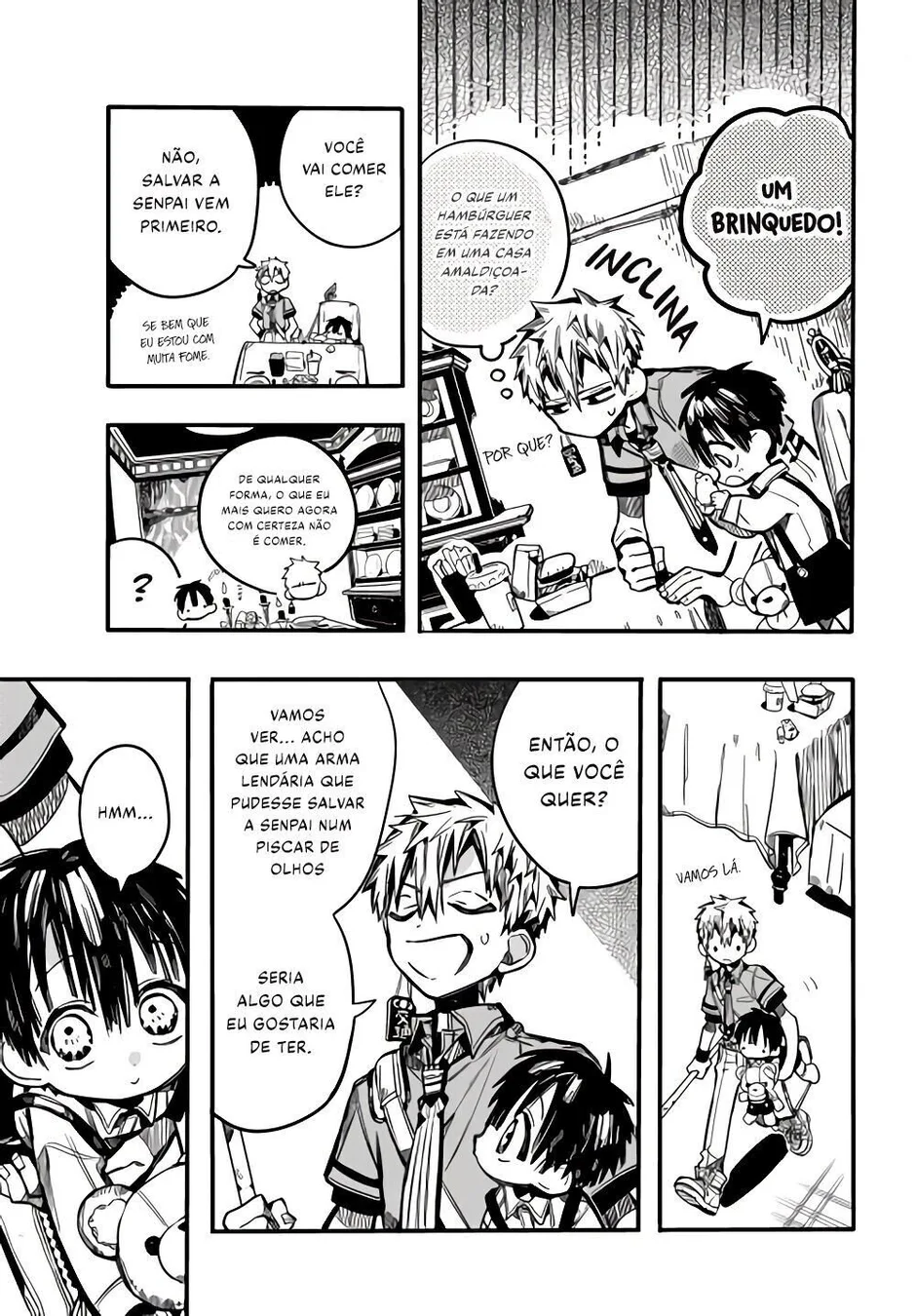 Read Toilet-bound Hanako-kun Português Manga Online