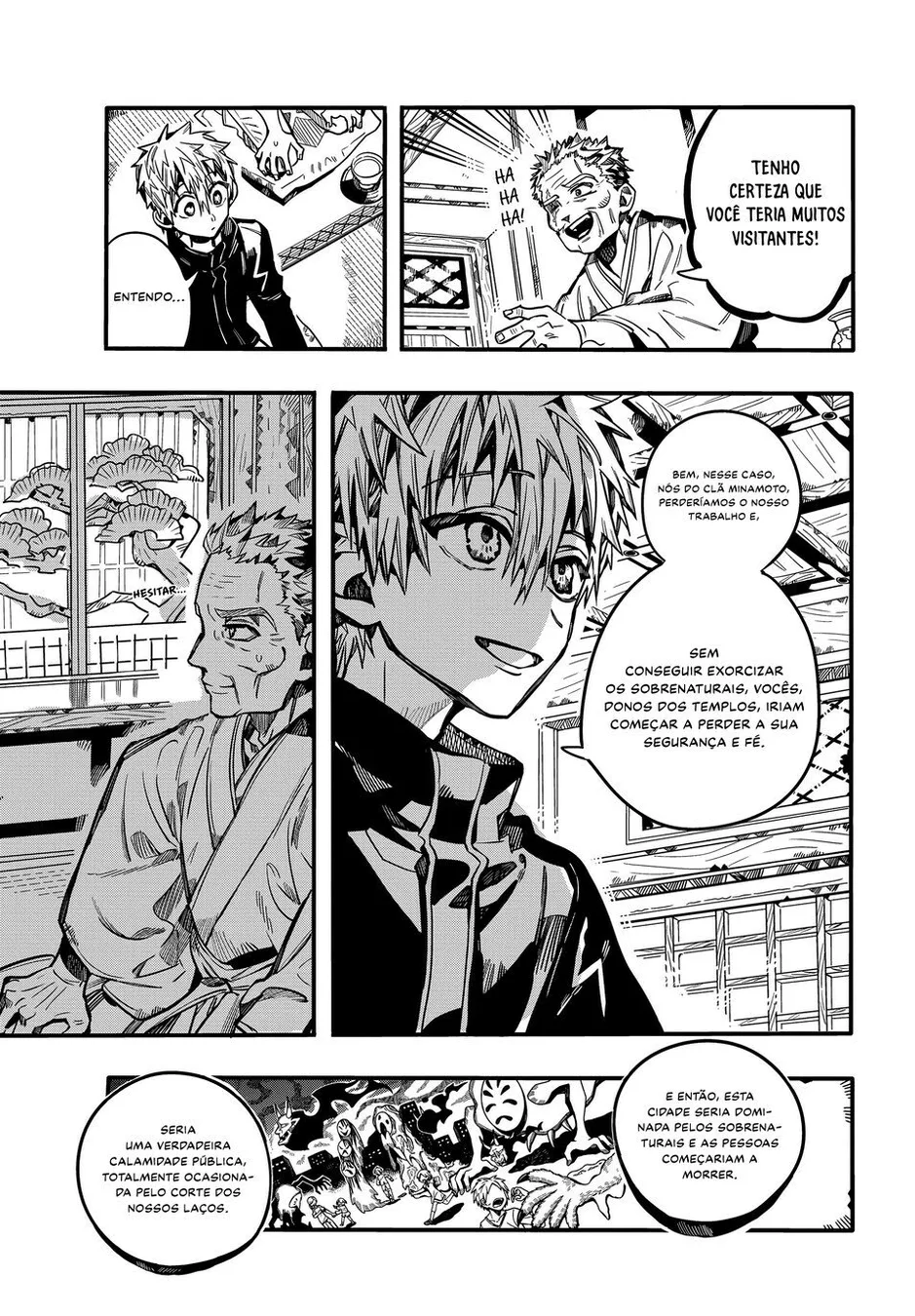 Read Toilet-bound Hanako-kun Português Manga Online