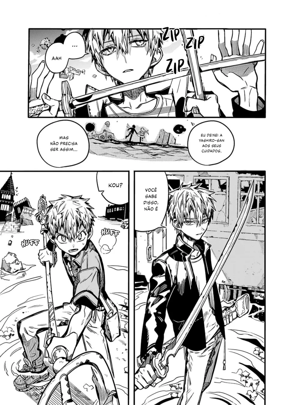 Read Toilet-bound Hanako-kun Português Manga Online