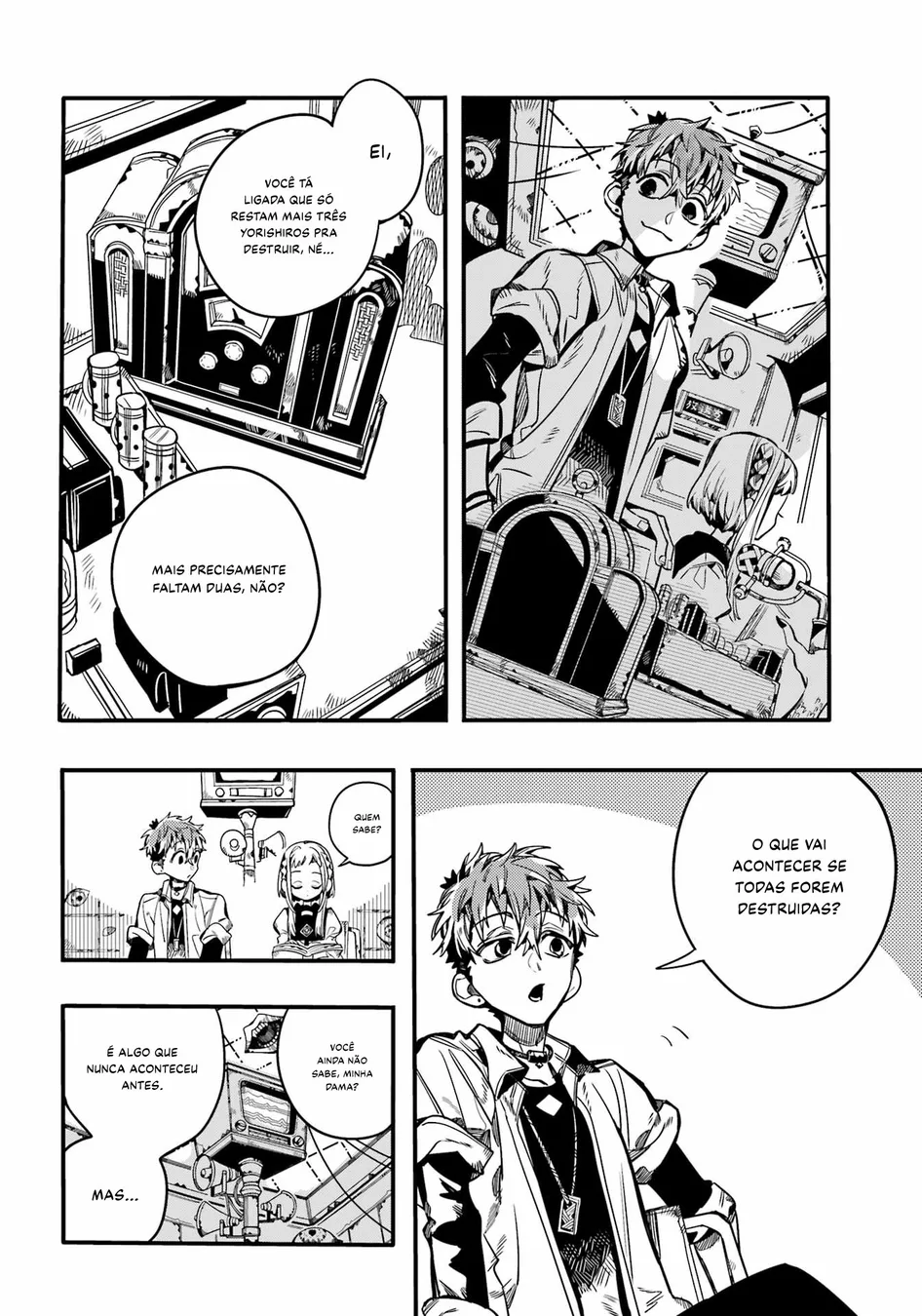 Read Toilet-bound Hanako-kun Português Manga Online