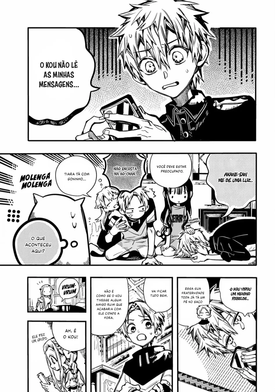 Read Toilet-bound Hanako-kun Português Manga Online