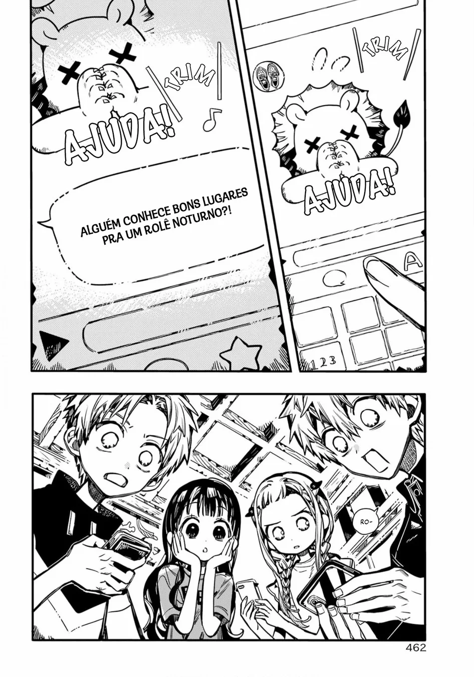 Read Toilet-bound Hanako-kun Português Manga Online