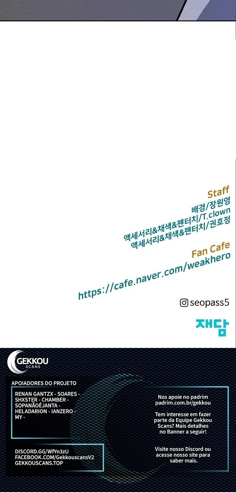 Read Weak Hero Português Manga Online