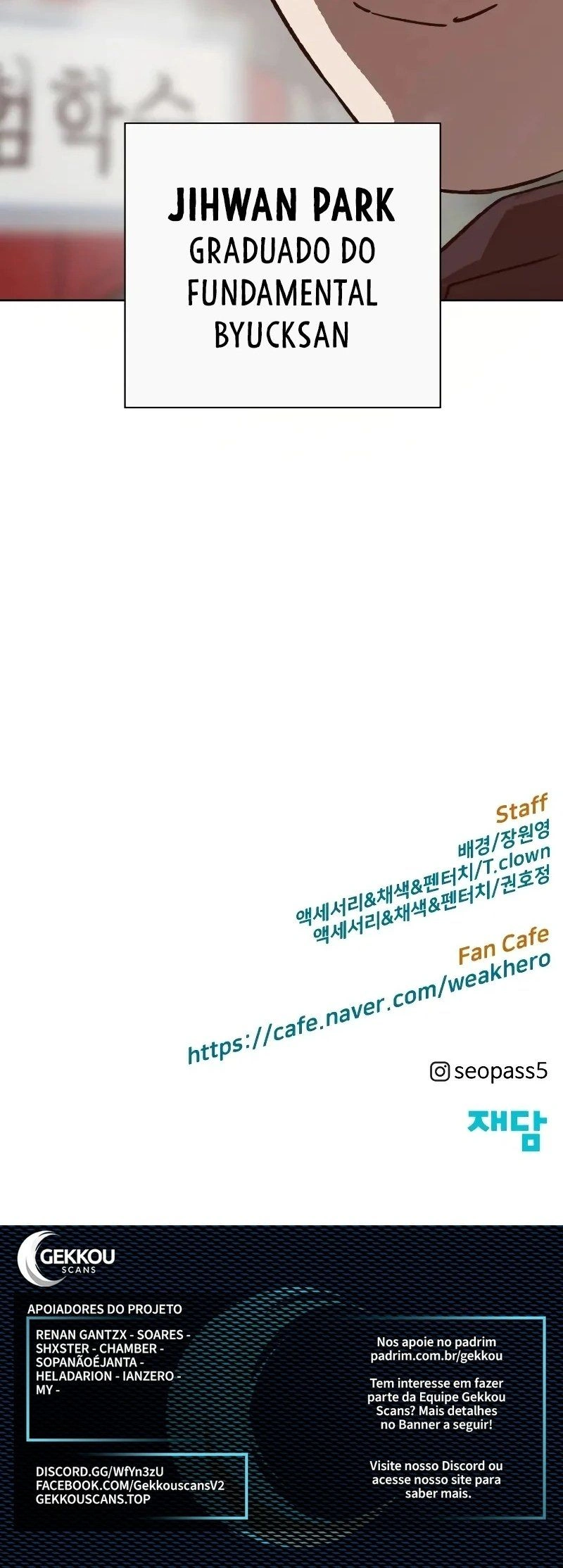 Read Weak Hero Português Manga Online