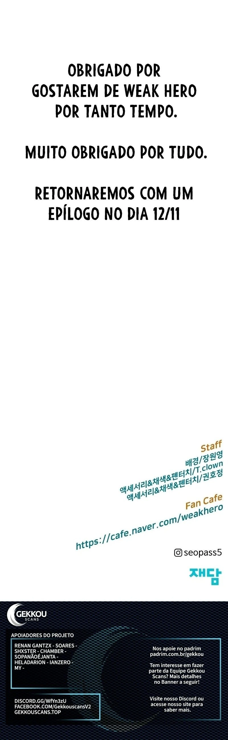 Read Weak Hero Português Manga Online